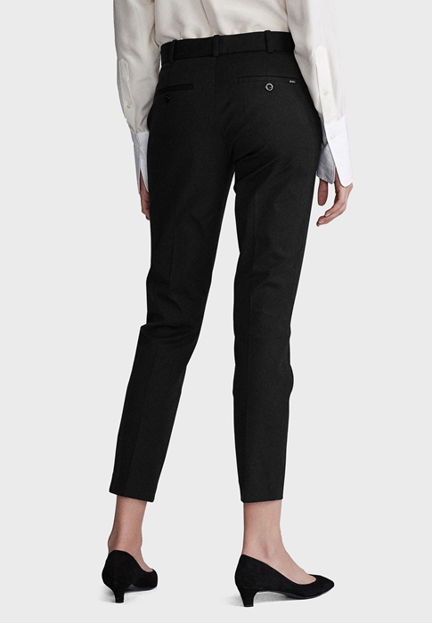 Black Ralph Lauren Tailored Women's Pants | 8295-URQAL