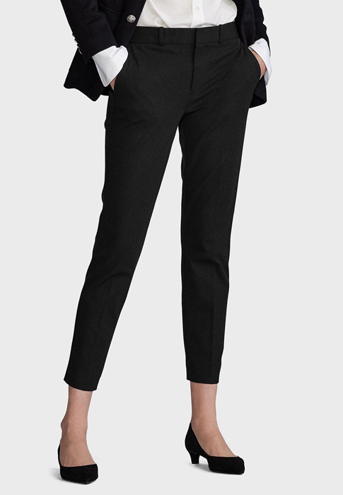 Black Ralph Lauren Tailored Women\'s Pants | 8295-URQAL