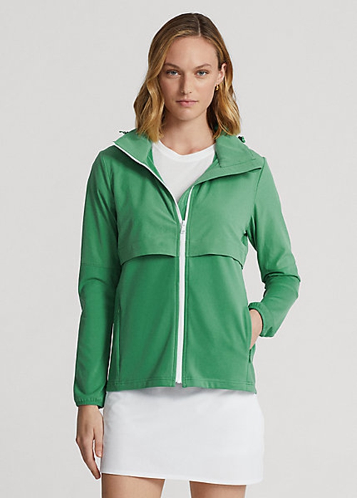 Green Ralph Lauren Hybrid Packable-Hood Women\'s Jackets | 3842-FZTCD