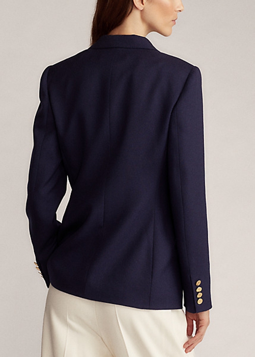 Navy Ralph Lauren Camden Cashmere Women's Jackets | 1038-JZWMT