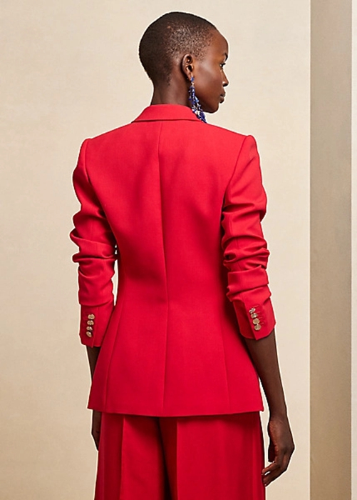 Red Ralph Lauren Camden Wool-Blend Women's Jackets | 1587-UISOR