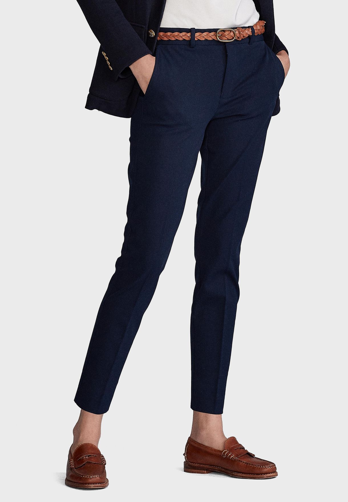 Blue Ralph Lauren Tailored Women's Pants | 9143-MRAUC