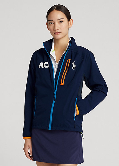 Navy Ralph Lauren Australian Open Ballperson Women's Jackets | 8397-BQANC