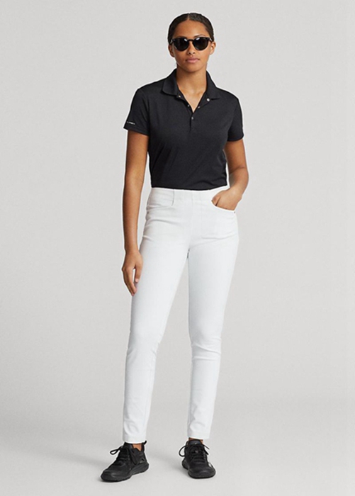 White Ralph Lauren GolfStretch Athletic Women's Pants | 6913-GBRCO