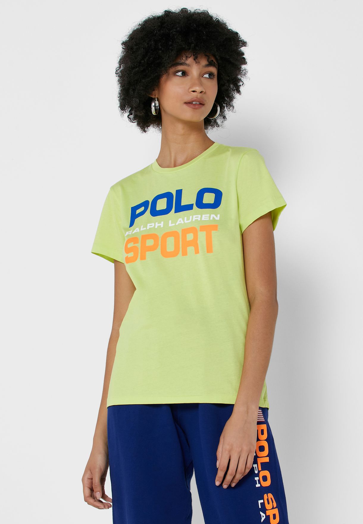 Yellow Ralph Lauren Polo Women's T Shirts | 5893-WPJFU